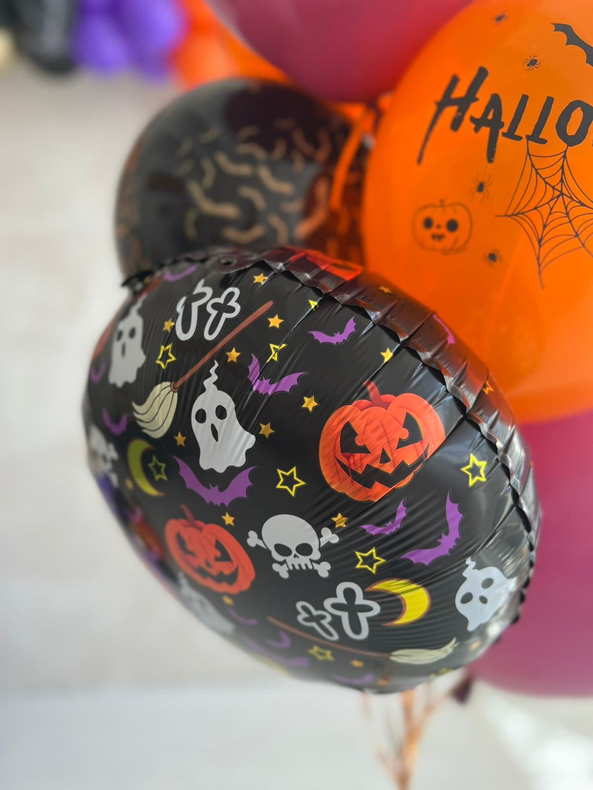 Фонтан из Шаров «Тыква Джек»