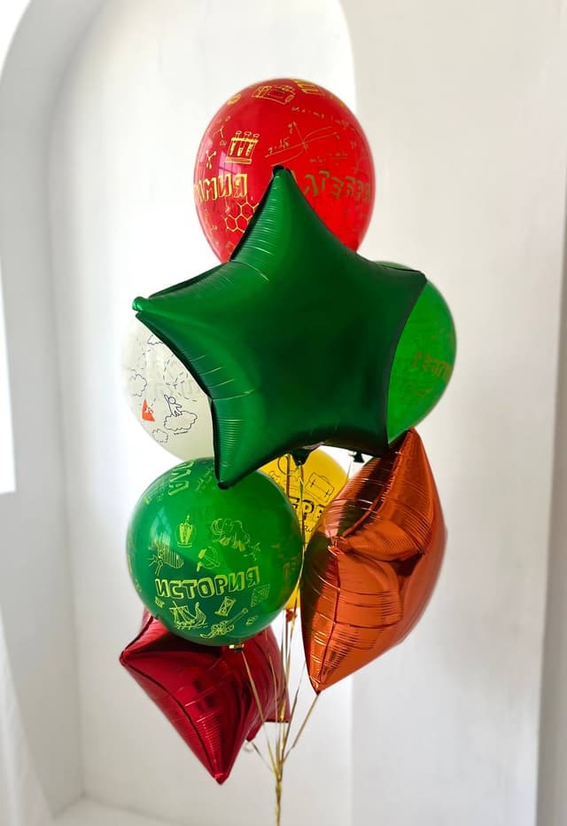 Фонтан из шаров "Яркая Школа" Фонтан из шаров "Яркая Школа"