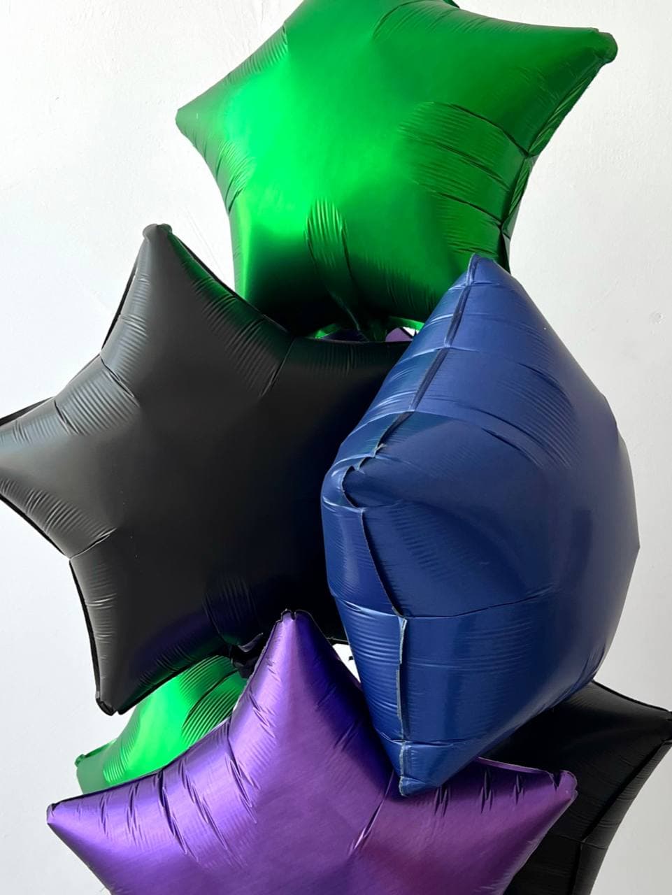 Фонтан из шаров «Звездный Сатин»