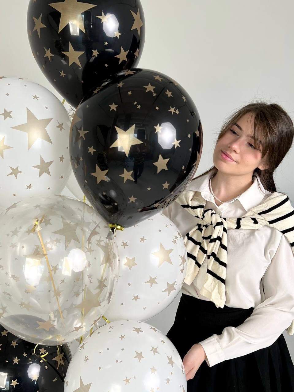 Фонтан из шаров «Звездный»