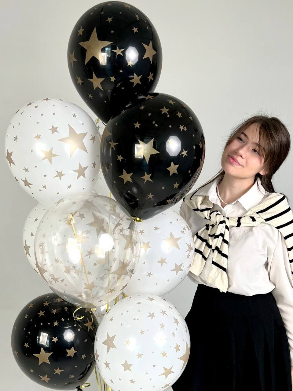 Фонтан из шаров «Звездный»