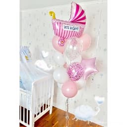 Фонтан на выписку с коляской