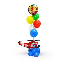 Фонтан с вертолетом