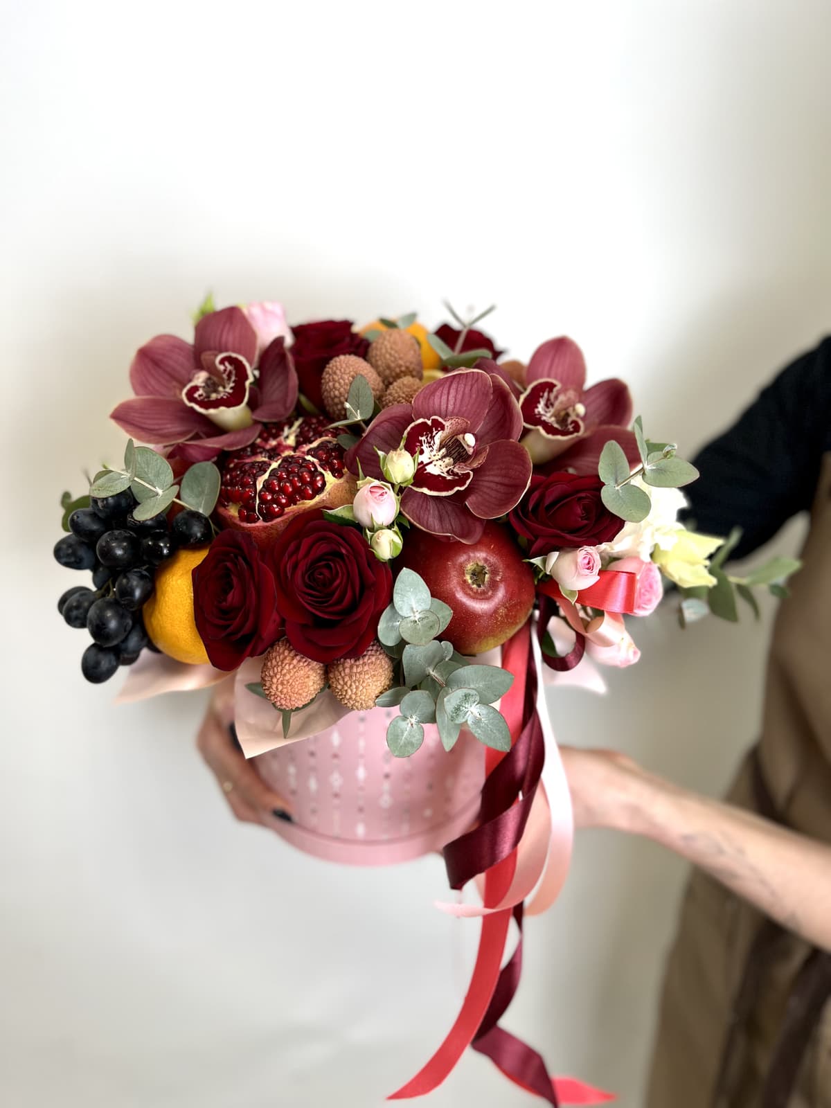 Фруктовая коробка "Алый закат"