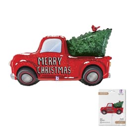 G 40 / 119 см Новогодняя машина в упаковке / Christmas car