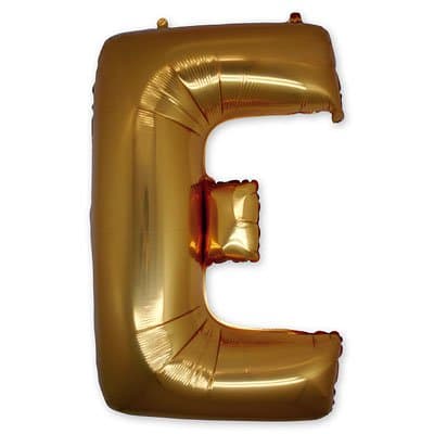 Г БУКВА Е 40" Gold