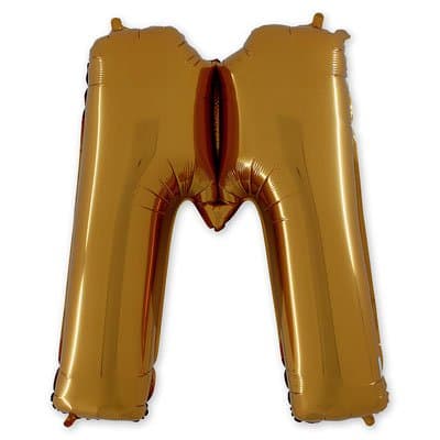 Г БУКВА М 40" Gold
