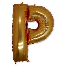 Г БУКВА Р 40"/ 100 см Gold