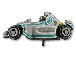 Г Фигура Машина гоночная серая / 123 см