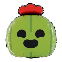 G Шар (22"/56см) Фигура, Бравл Старс, Спайк