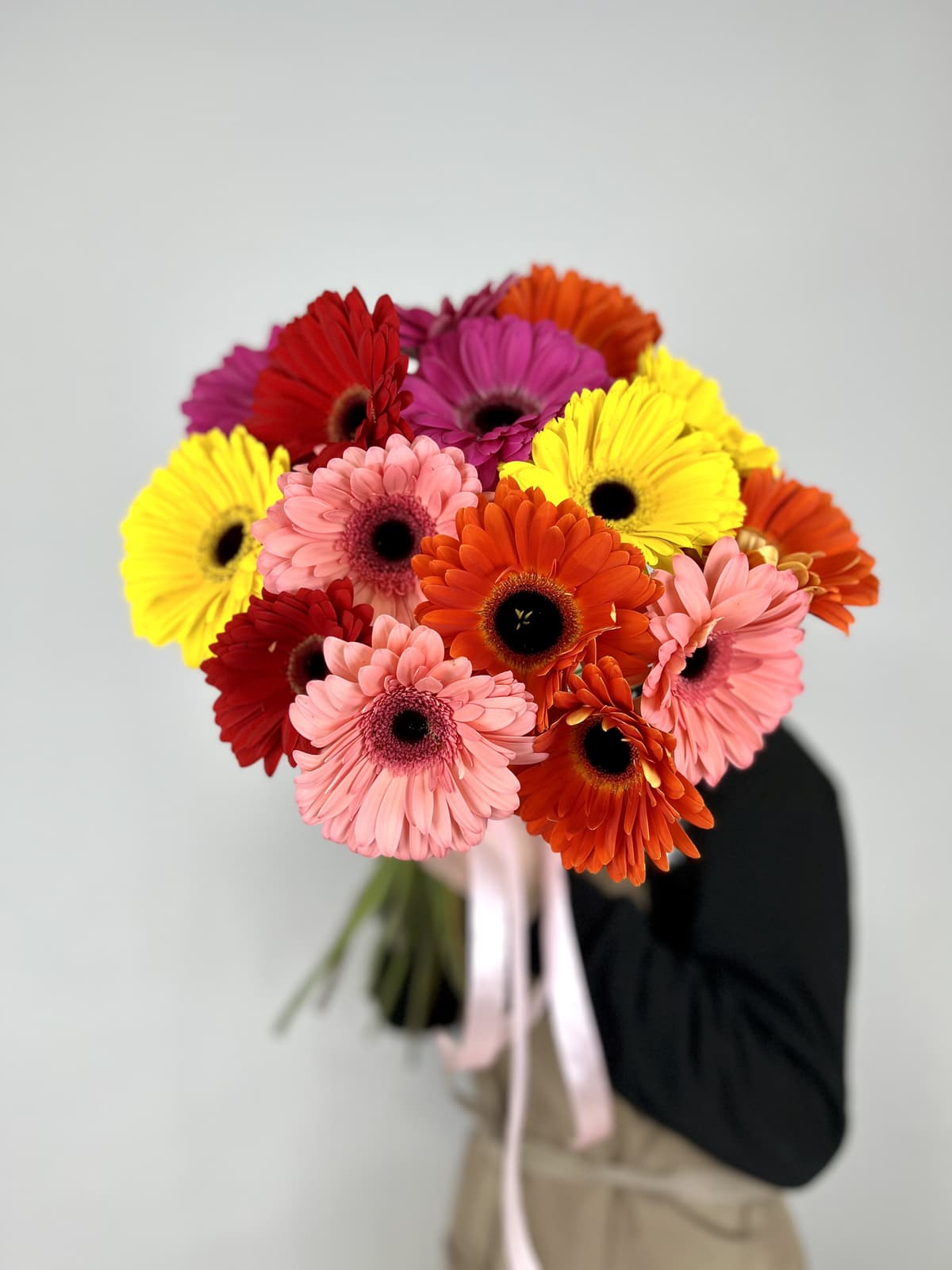 Герберы по акции от 15 шт