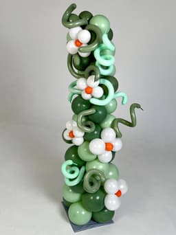 Гирлянда из шаров с воздухом «Полянка»