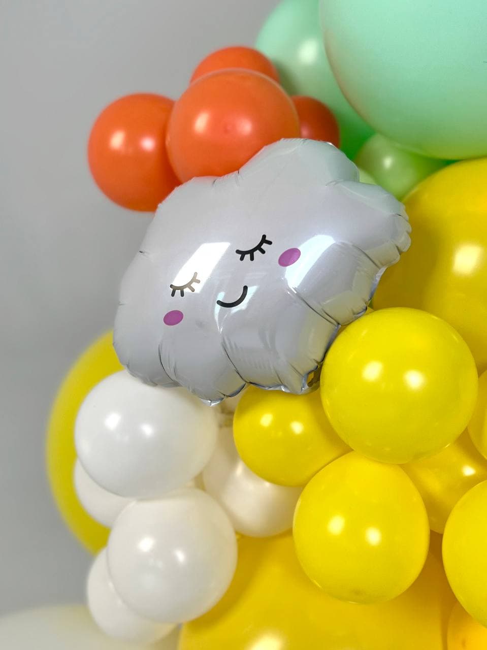 Гирлянда из шаров с воздухом «Солнечный лучик»