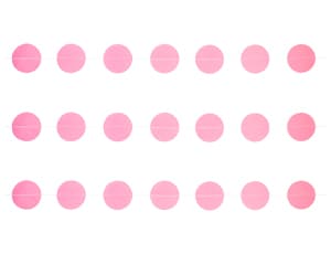Гирлянда н/нитке Круги розовые 2,2м Гирлянда н/нитке Круги розовые 2,2м