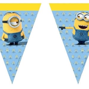 Гирлянда-вымпел Милые Миньоны 2,3м