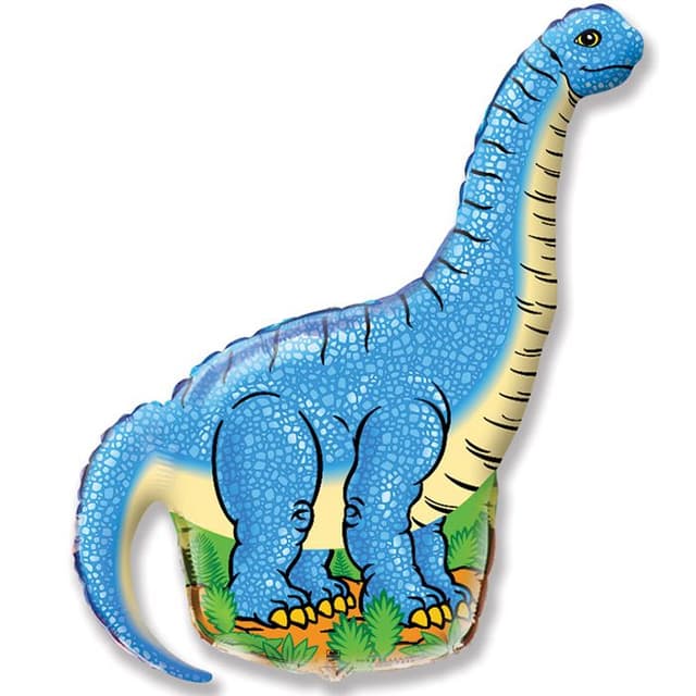 И 14"/ 36 см Диплодок (синий) / Diplodocus И 14"/ 36 см Диплодок (синий) / Diplodocus