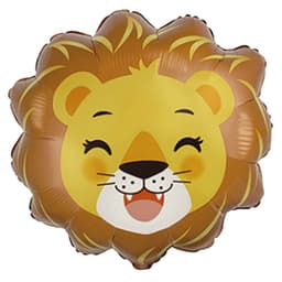 И 9"/ 23 см Лев мини голова / LION HEAD MINI