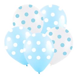 К 12 / 30 см Горох Голубой, Голубой Пастель, 5 ст.