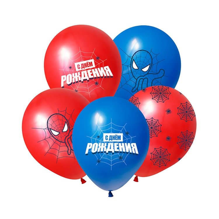 K 12 / 30 см Паучок, Ассорти Пастель