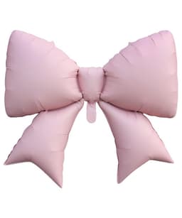 К ФИГУРА Бант розовый сатин 39"/98см