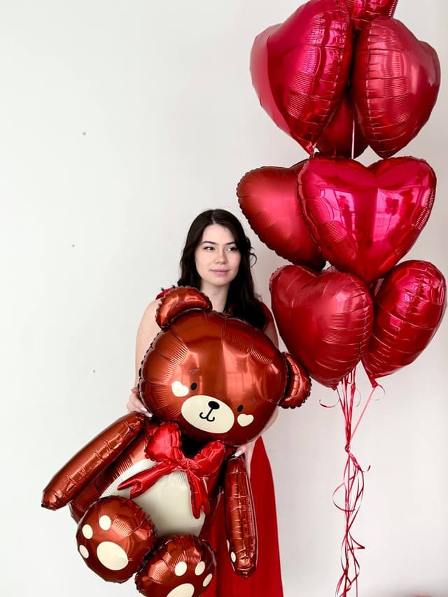 Композиция из шаров «14 февраля» Композиция из шаров «14 февраля»