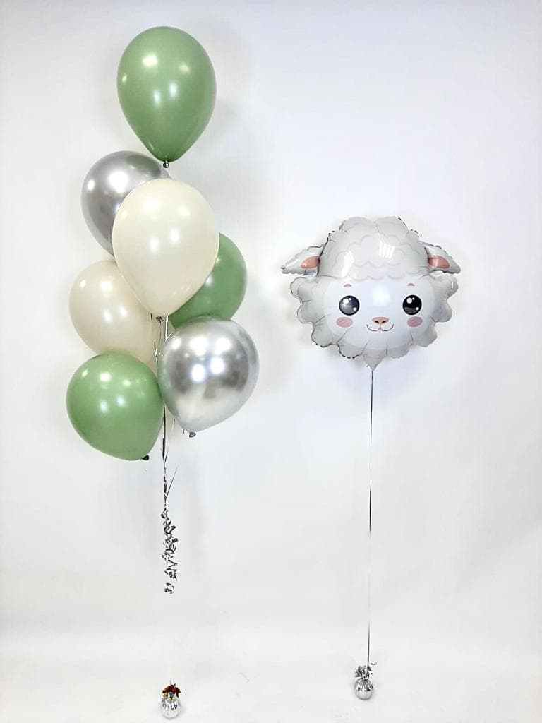 Композиция из шаров "Барашек"