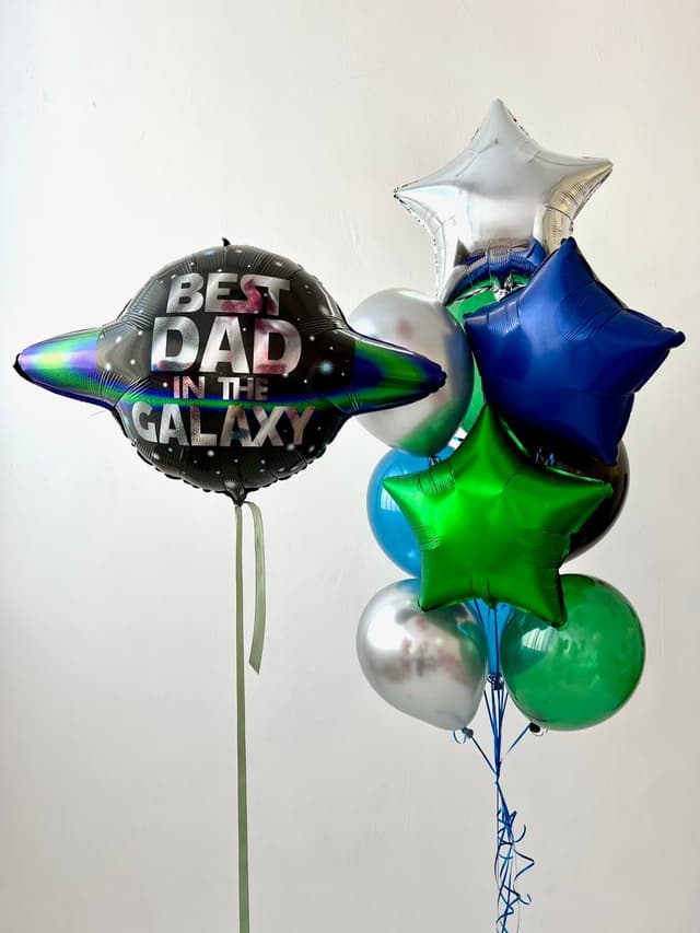 Композиция из шаров «Best Dad» Композиция из шаров «Best Dad»