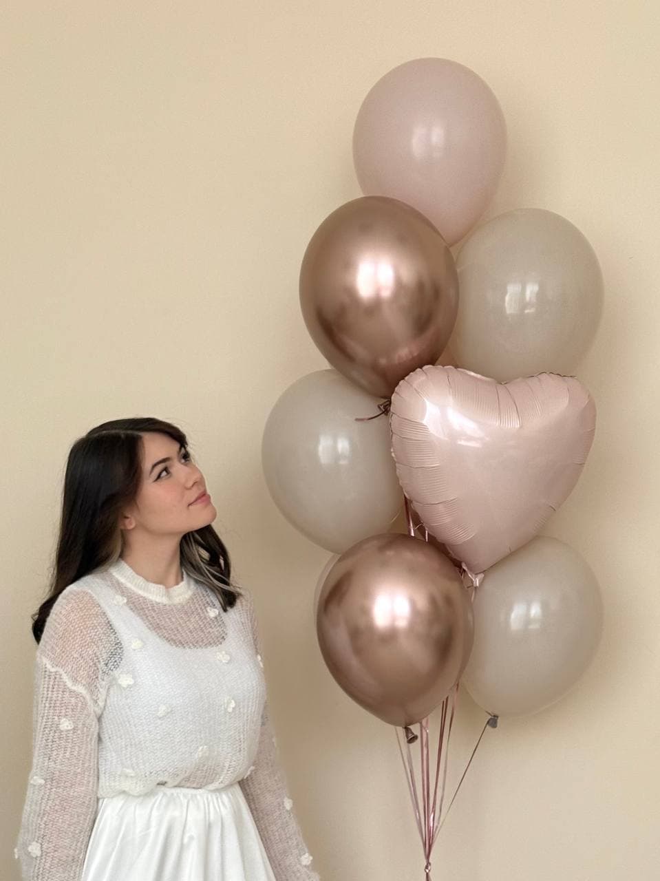 Композиция из шаров «Для дочки»