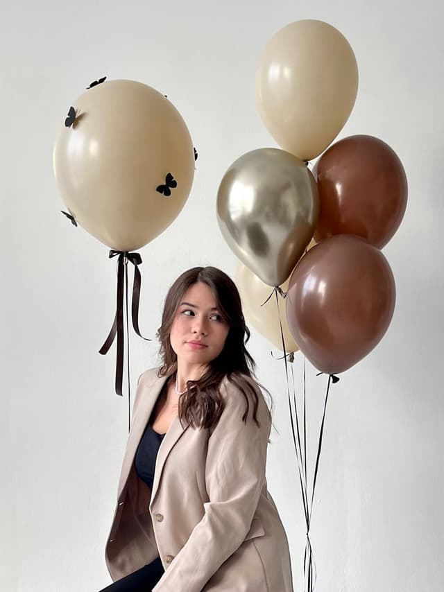 Композиция из шаров «Elegant style» Композиция из шаров «Elegant style»