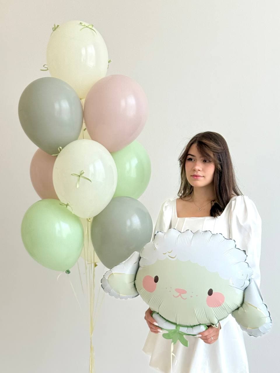 Композиция из шаров «Овечка»