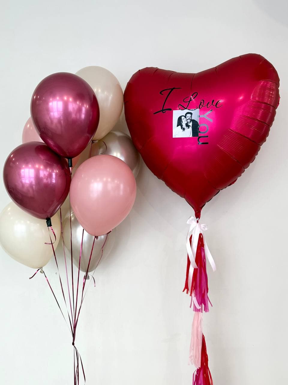 Композиция из шаров « Любовь похожая на сон»