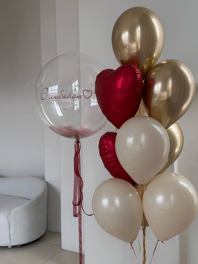 Композиция из шаров «Любовь» Композиция из шаров «Любовь»