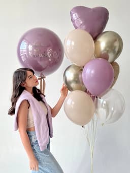 Композиция из шаров «Мечты о Провансе»