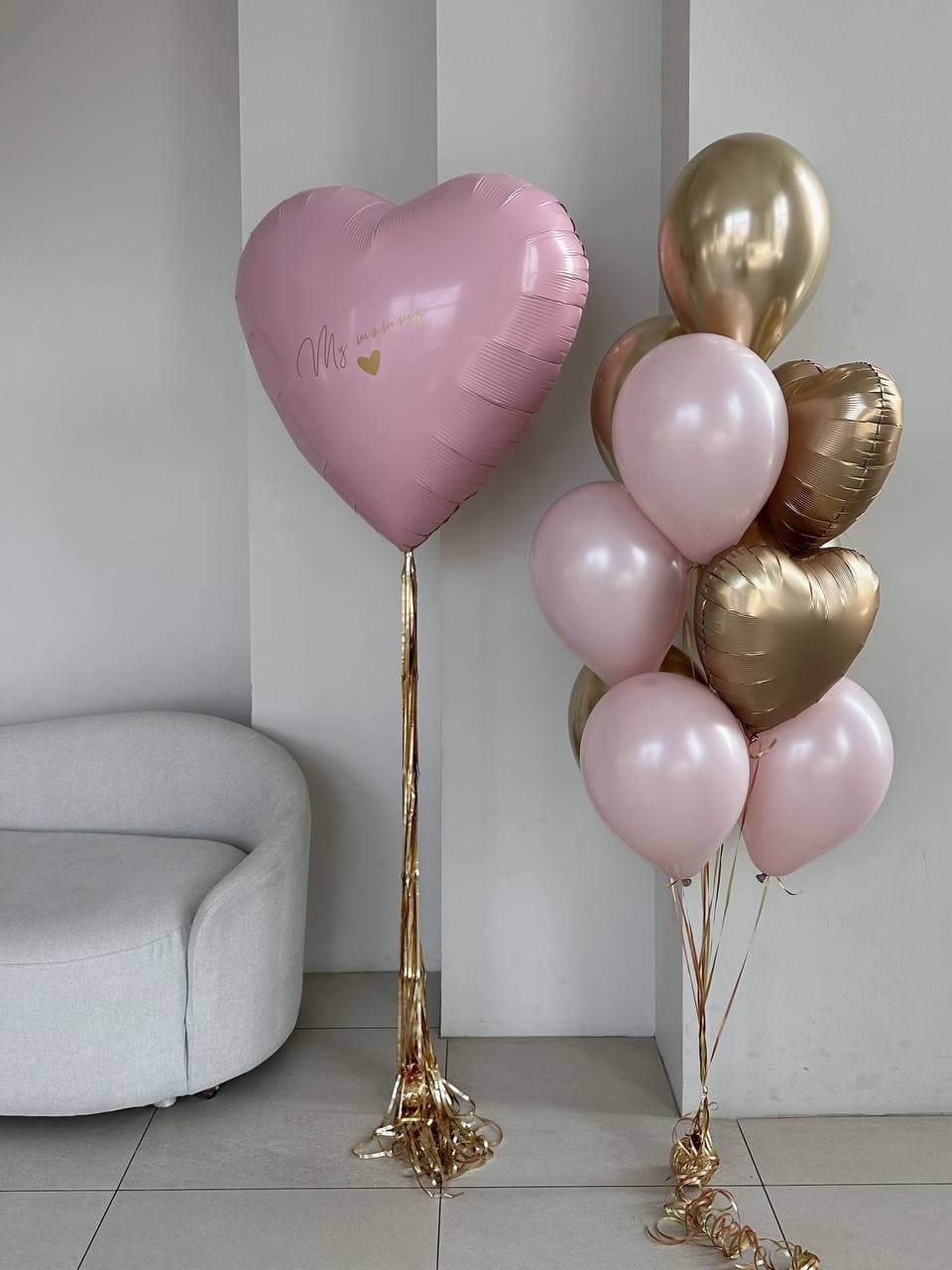 Композиция из шаров «Mommy»