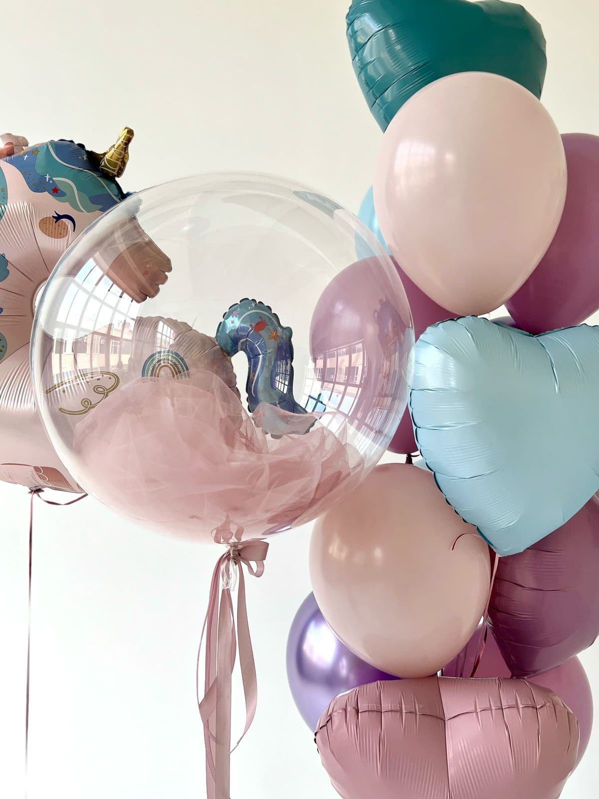 Композиция из шаров «Морская сказка»