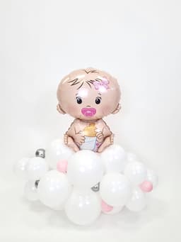 Композиция из шаров с воздухом «Любимый малыш»