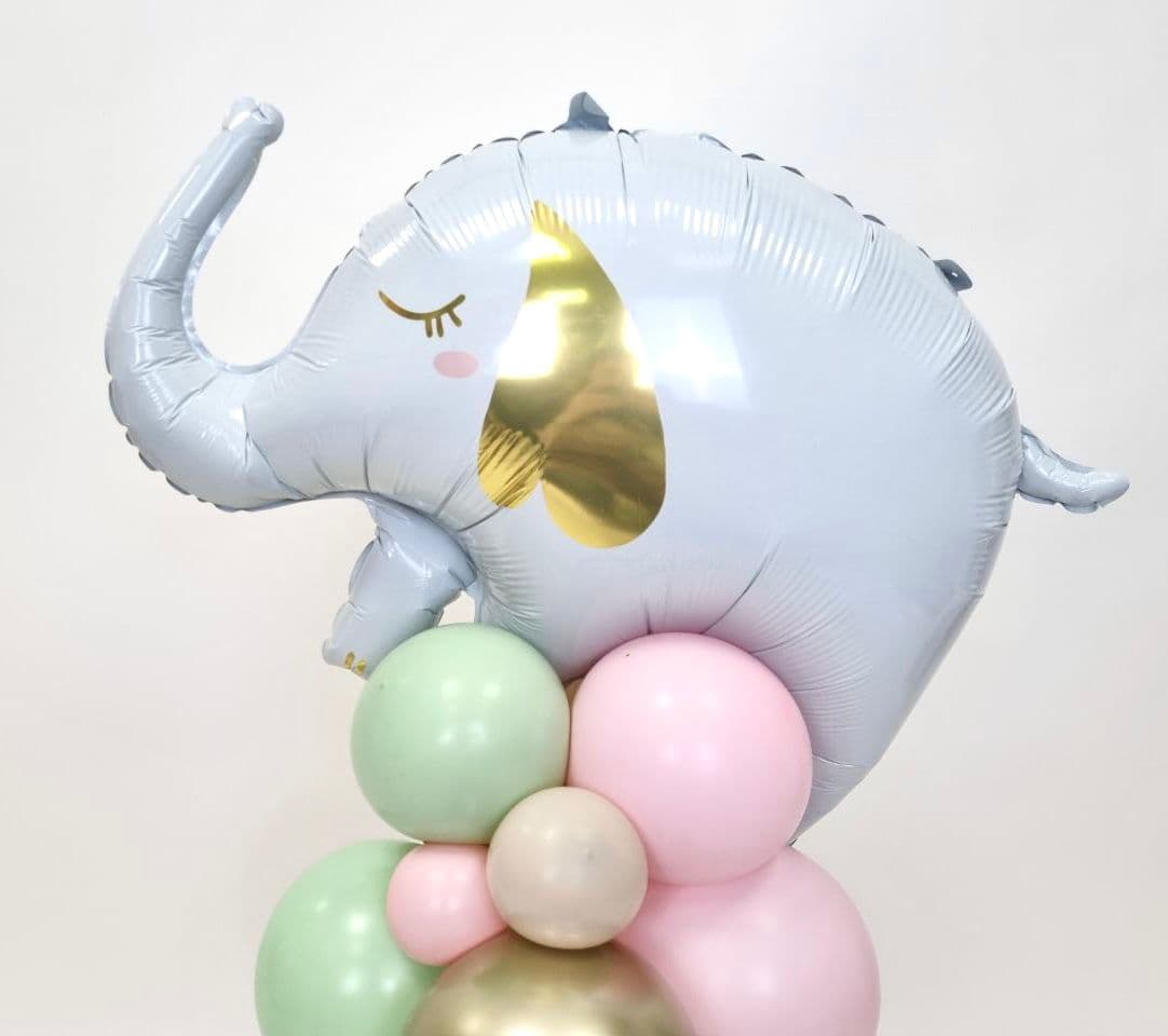 Композиция из Шаров с воздухом «Маленький Слоненок»