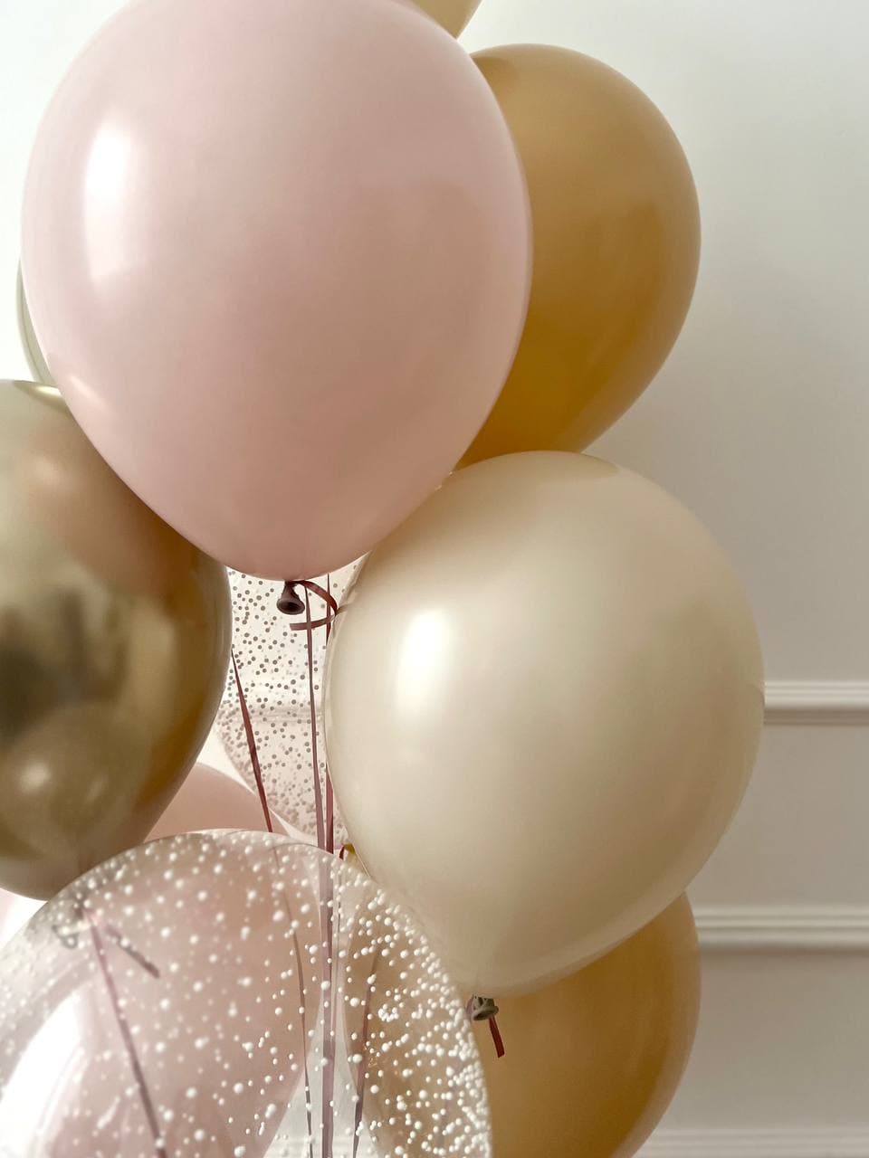 Композиция из шаров «Выписка S девочка»