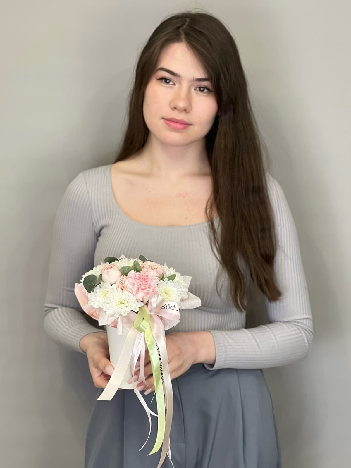 Композиция "Розовенькая" в стаканчике