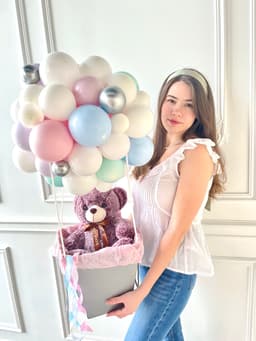 Композиция с мягкой игрушкой