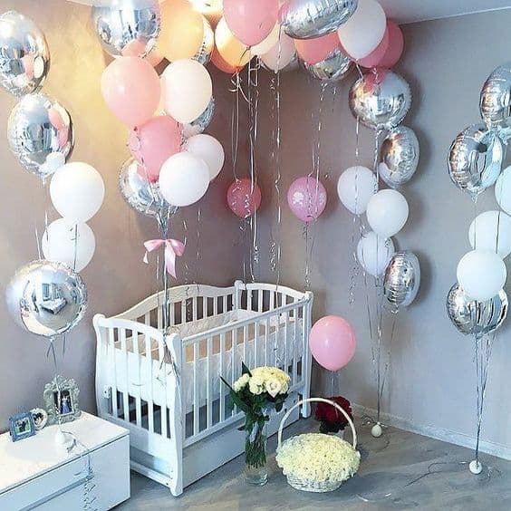 Композиция "Добро пожаловать домой, малышка (на выписку девочки)"