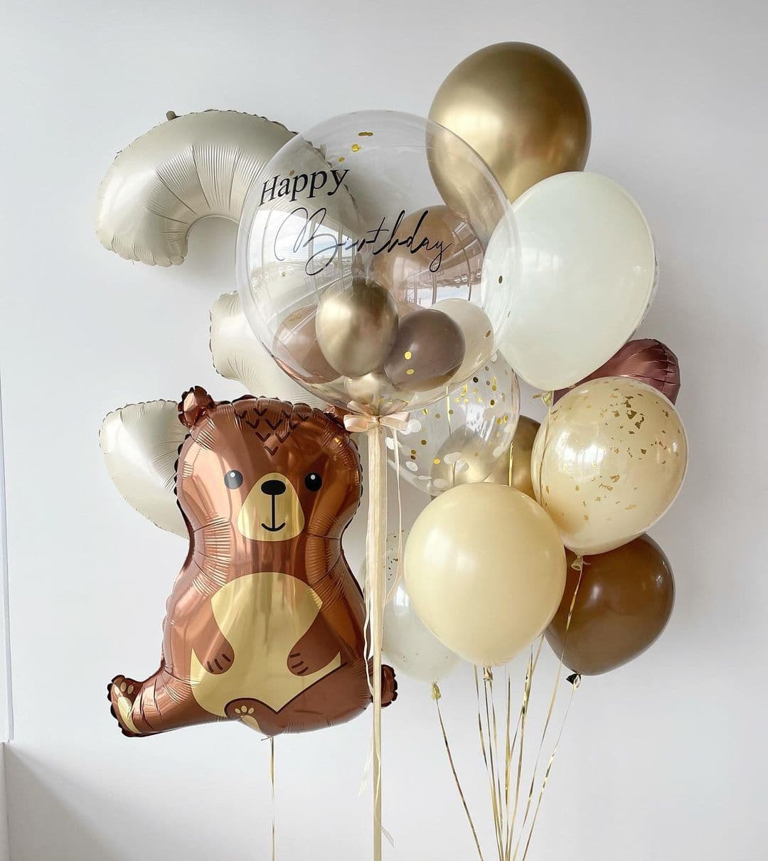 Композиция из шаров «Айвори»