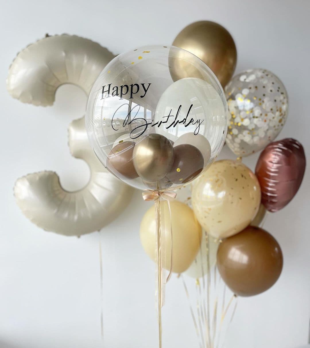 Композиция из шаров «Айвори»