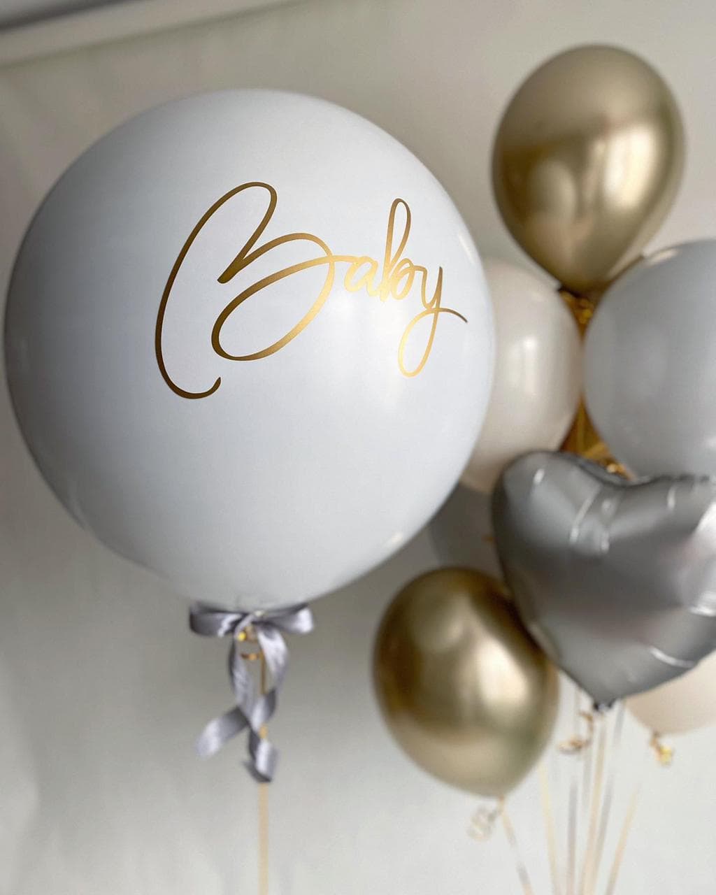 Композиция из шаров "Бейби гендер"