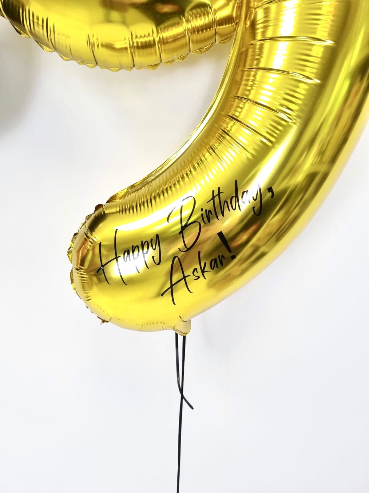 Композиция из шаров "Черная кошка"