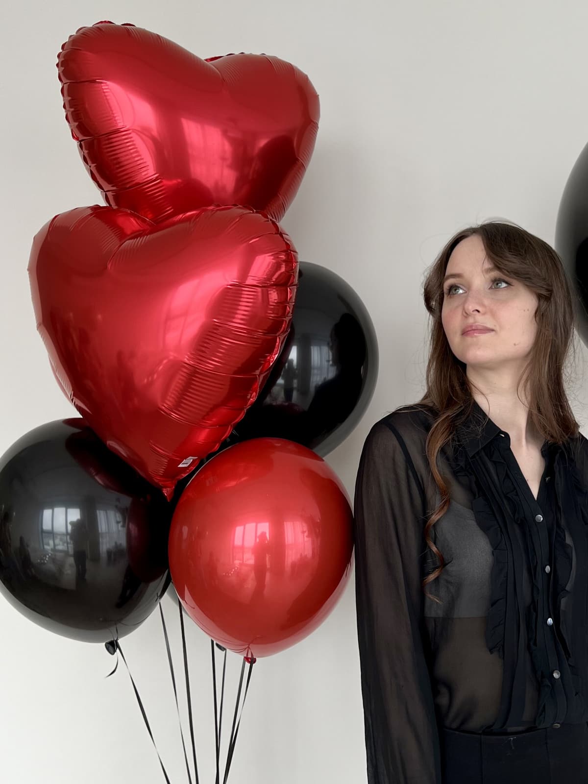 Композиция из шаров «Девичник 18+»