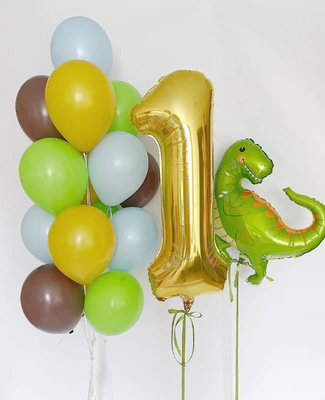 Композиция из шаров «Дино-Пати»