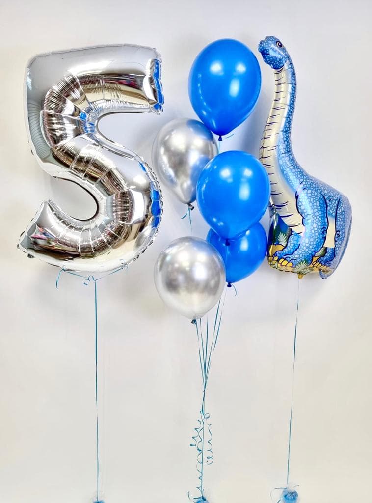 Композиция из шаров "Динозавр"