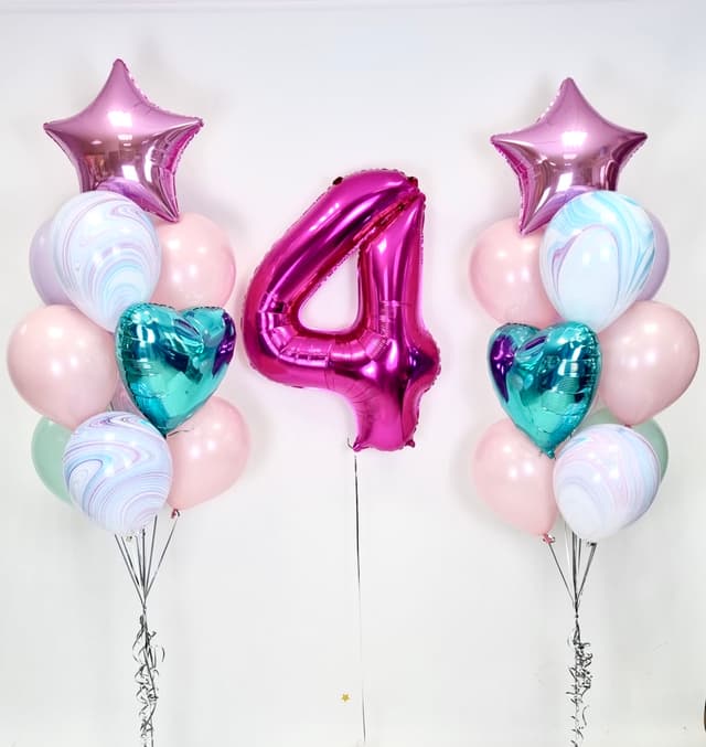 Композиция из шаров "Фэшн" Композиция из шаров "Фэшн"