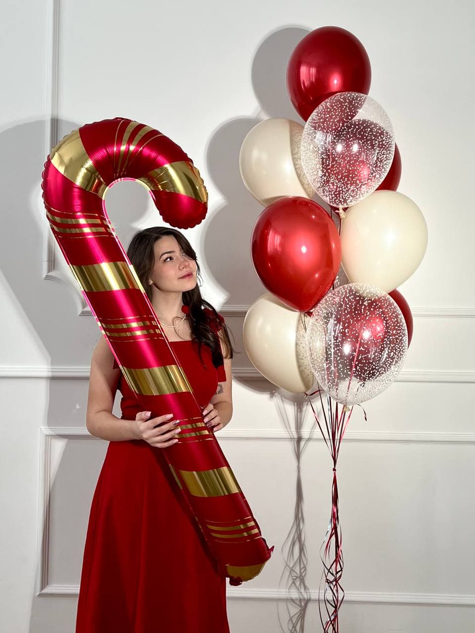 Композиция из шаров "Гигантский леденец"